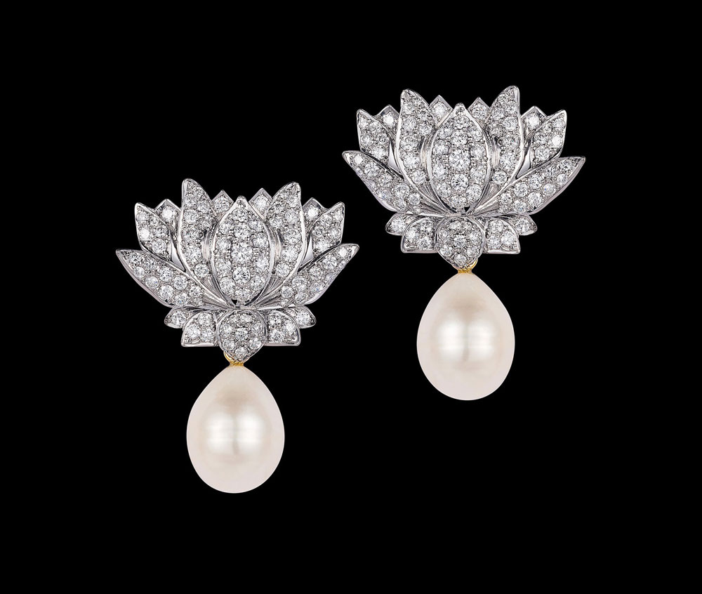 Aggregate more than 155 lotus pearl earrings best - seven.edu.vn